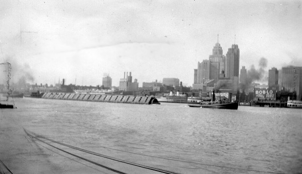 Detroit Tunnel construction